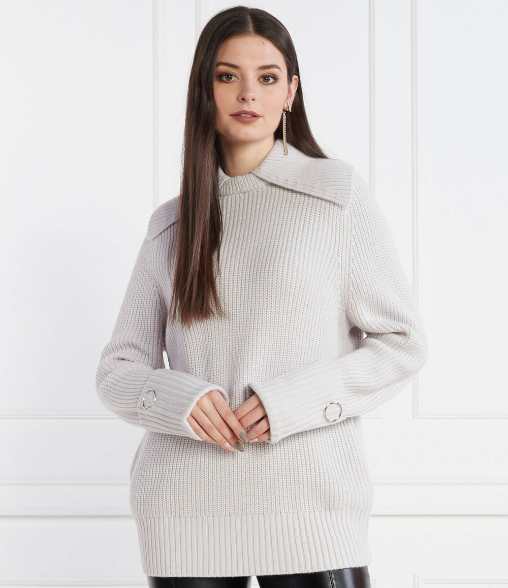 Свитер Patrizia Pepe - серый(2K0236 K150)