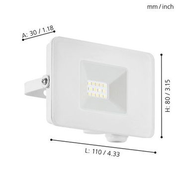 Уличный светодиодный прожектор 33152 белый Faedo 3 Eglo