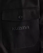 Рубашка Kuzma Оверширт Начало Твил Черная