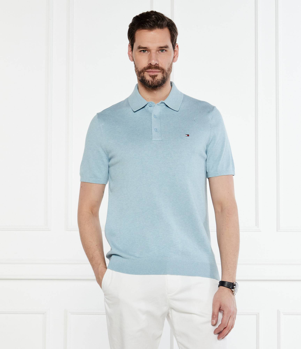 Поло ESSENTIAL Tommy Hilfiger - голубой(MW0MW37396)