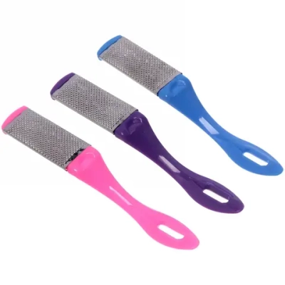 Терка - шлифовка для ног «Your beauty», металлическая в пакете, цвет микс,17,5см