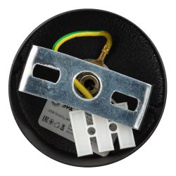 Светильник подвесной (подвес) ЭРА PL33 BK/GD MR16 GU10 потолочный цилиндр черный, золото | Подвесные светильники