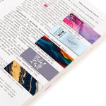 Закладки для книг МАГНИТНЫЕ, "АССОРТИ 5 ДИЗАЙНОВ ABSTRACTION", 6 штук, 60x20 мм, FUNSTER (ФАНСТЕР), 116653