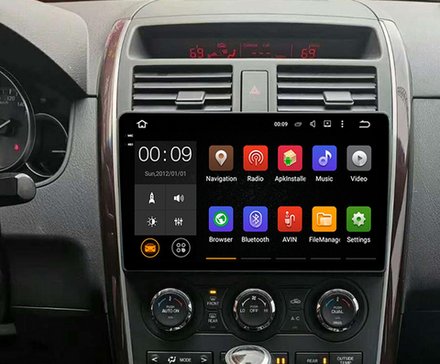 Магнитола для Mazda CX-9 2007-2015 - AIROC 2K RX-2406 Android 13, QLed+2K,  ТОП процессор, 8/128, CarPlay, SIM-слот