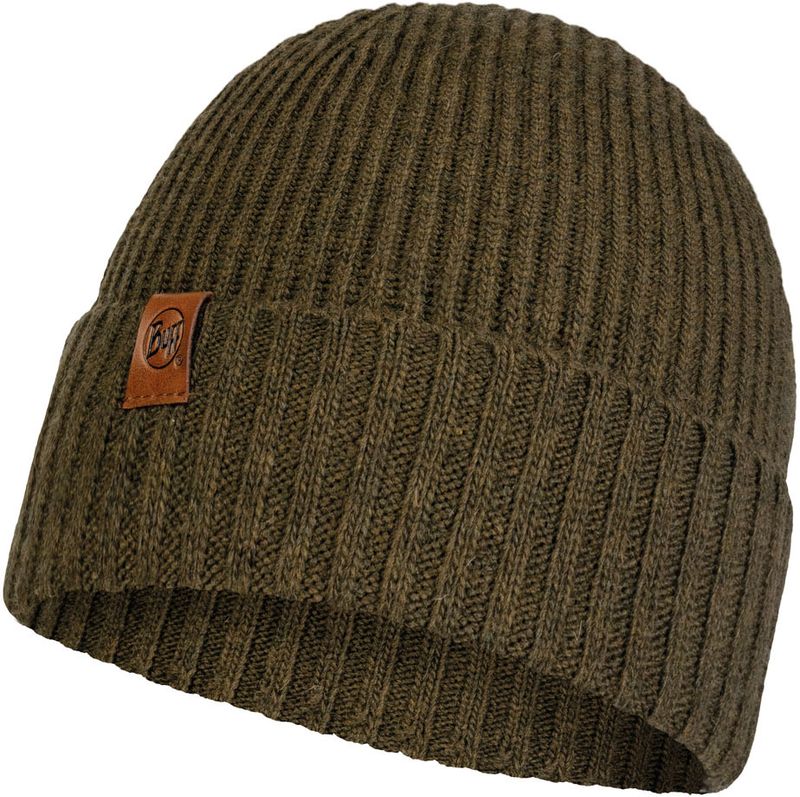 Вязаная шапка Buff Hat Knitted Biorn Tundra Khaki Фото 1