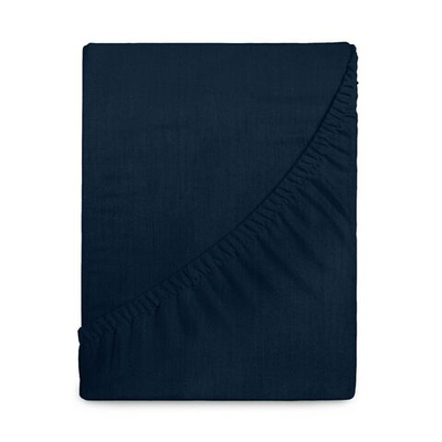 Простыня Verossa Сатин На Резинке Twilight blue 160х200 борт 30см