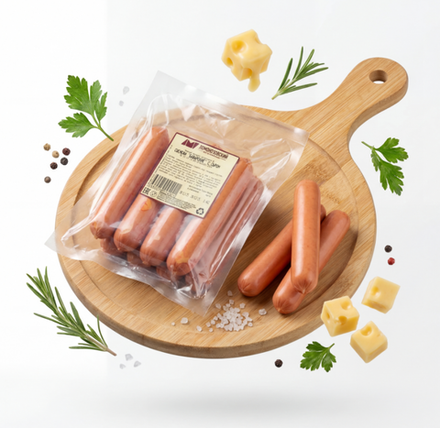 Сосиски Баварские с сыром, Ломоносовский МК