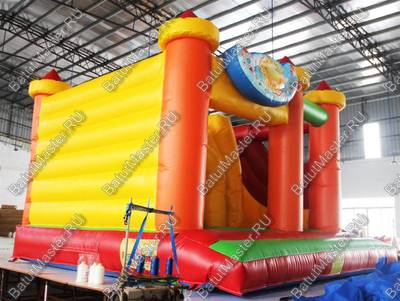 Надувной батут "Солнечный домик" 4*3,5*3м