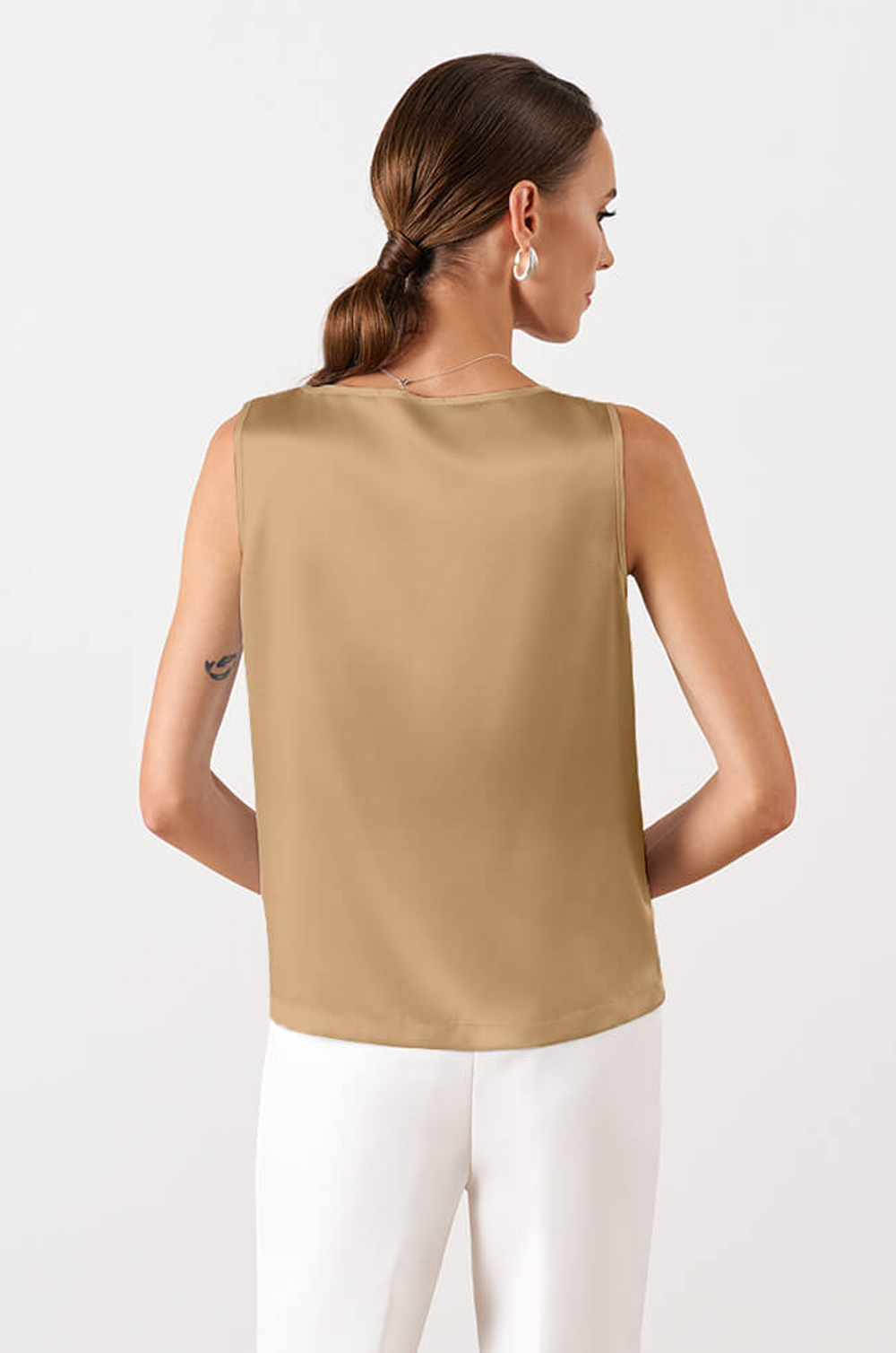 23060 Блузка женская (песочный)