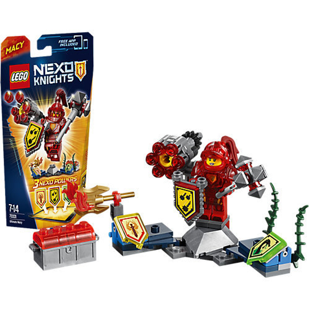 LEGO Nexo Knights: Мэйси – Абсолютная сила 70331 — Ultimate Macy — Лего Нексо Рыцари