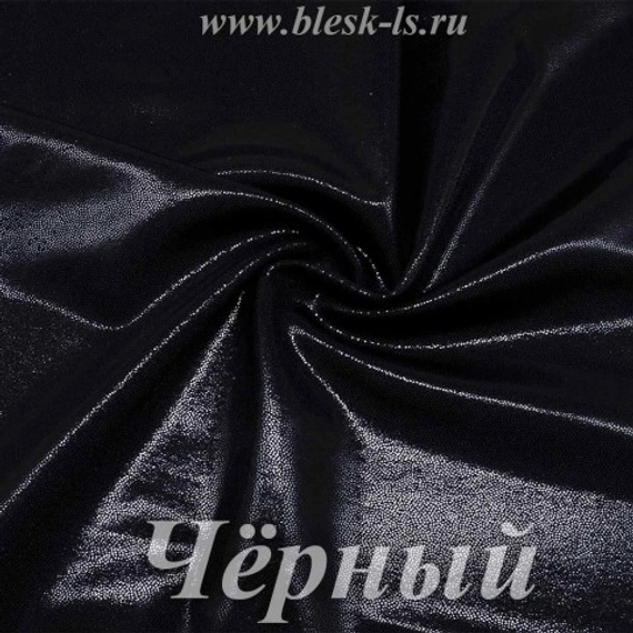 Ткань голограмма, Чёрная, 200 гр/м, опт от 10 м