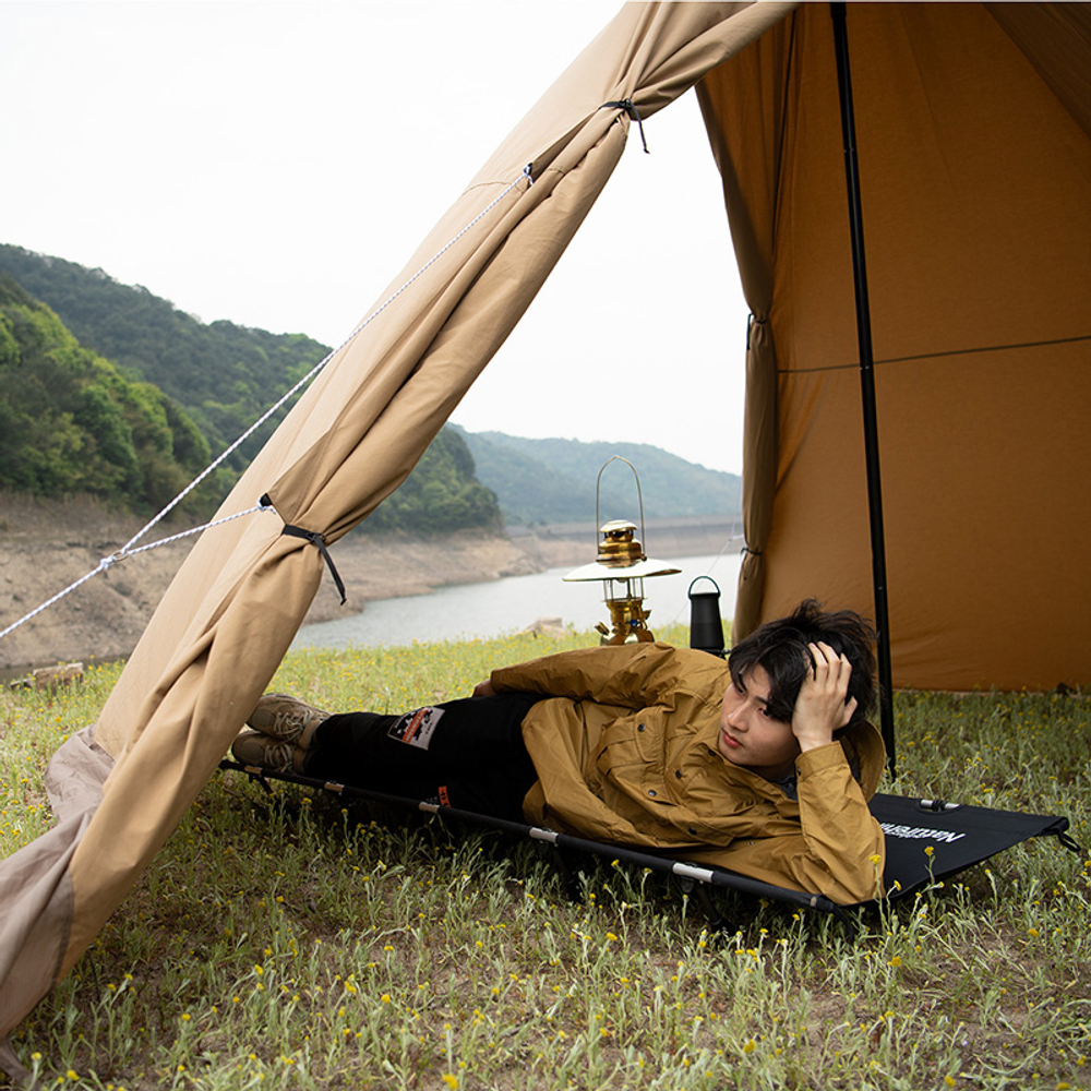 Кровать складная Naturehike односпальная XJC05, зеленая (NH20JJ001)