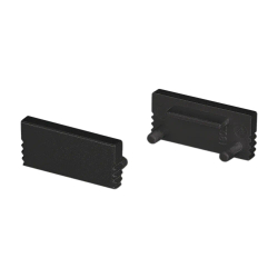 Заглушка SL-SLIM-H7 BLACK глухая (Arlight, Пластик) 037507