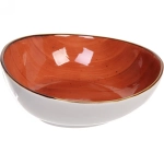 Салатник керамический «Corsica orange» 23*21,5*8см