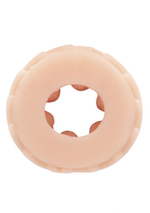 Телесный миниатюрный двухсторонний мастурбатор Self Lubrication Pocket Masturbator (Цвет: телесный)