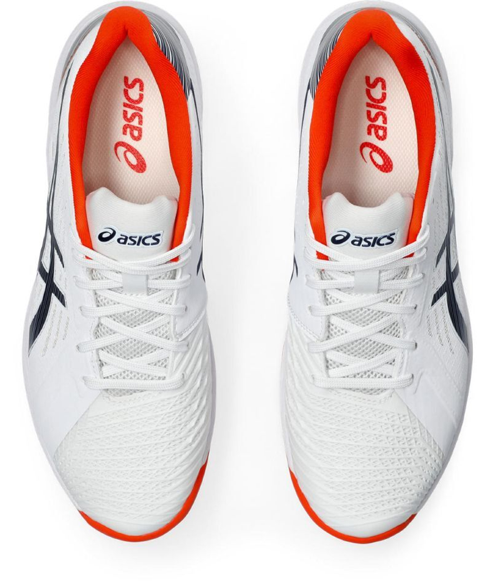 Теннисные кроссовки Asics Solution Swift FF Clay - white/blue expanse
