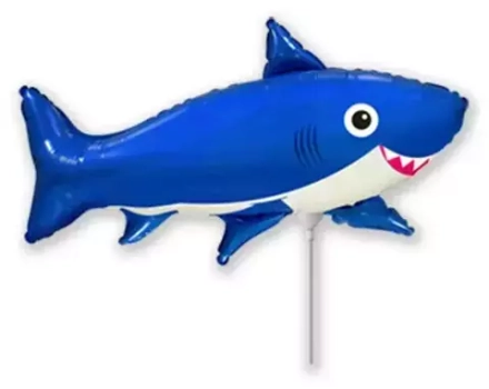 F Мини-Фигура, Акула веселая, 14"/36 см, 5 шт.