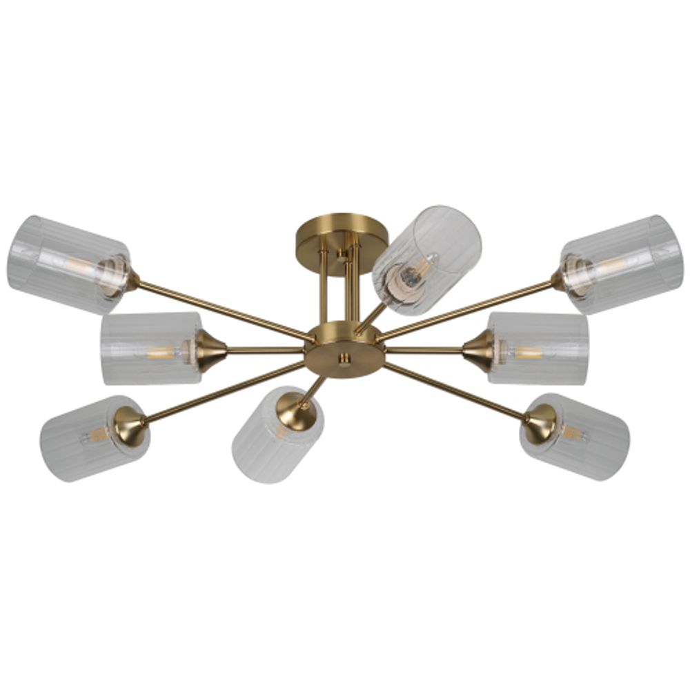 Люстра Rivoli Gill 9188-308 8хЕ27 60 Вт модерн | Лайт