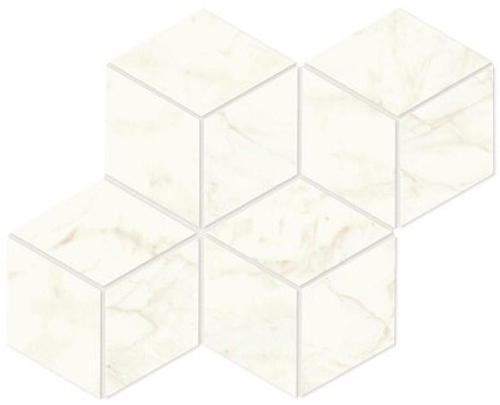 Мозаика/Керамогранит ATLAS CONCORDE MARVEL SHINE Calacatta Delicato Mosaico Esagono Matte 30,5x35,2 A417