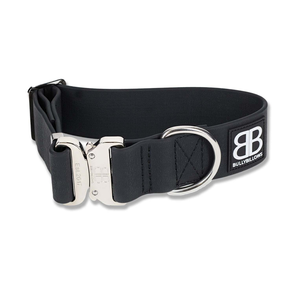 Ошейник Billowthane Combat PLATINUM 5 см BullyBillows