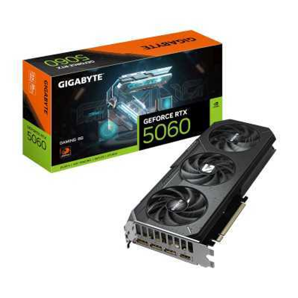 Видеокарта GigaByte nVidia GeForce RTX 5060 8Gb GV-N5060GAMING-8GD