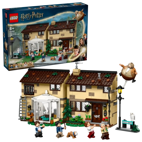 Конструктор LEGO Harry Potter 76451 Тиссовая улица: визит тети Мардж