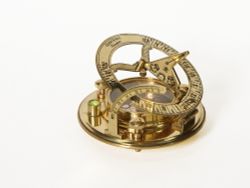 Nautical Морской компас в деревянном футляре