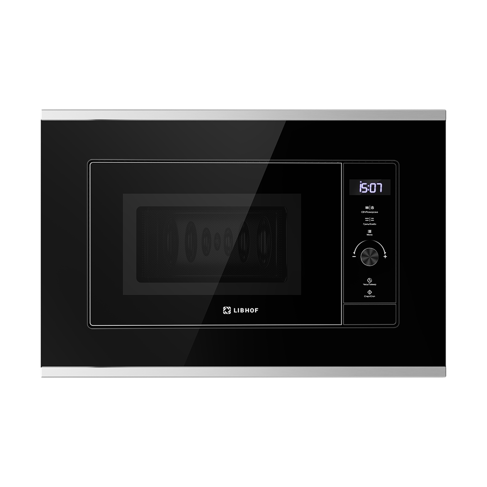 Встраиваемая микроволновая печь MWB-5220 black-silver