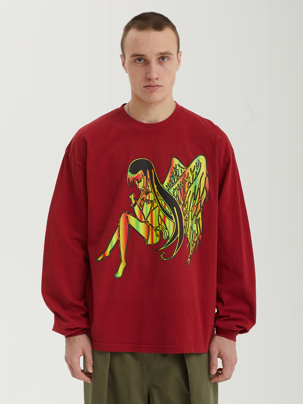 Мужской Лонгслив B.eautiful X Sara Yukiko Mon B.e Angel