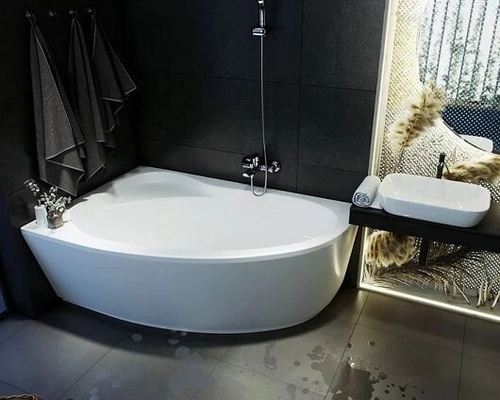 Акриловая ванна Aquatek (Акватек) Фиджи Эко 170x110 L с каркасом