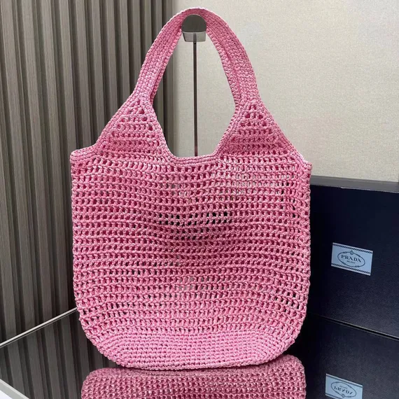 Женская сумка-тоут PRADA RAFFIA