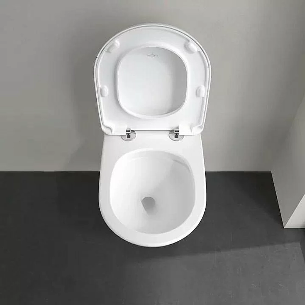 Унитаз подвесной Villeroy&Boch Antao 4674T0R1 альпийский белый, безободковый, слив торнадо