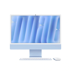 Моноблок Apple iMac 24" Retina 4,5K, (MWV13) (M4, 10C CPU, 10C GPU, 16 ГБ, 256 ГБ SSD, 2024), Blue
