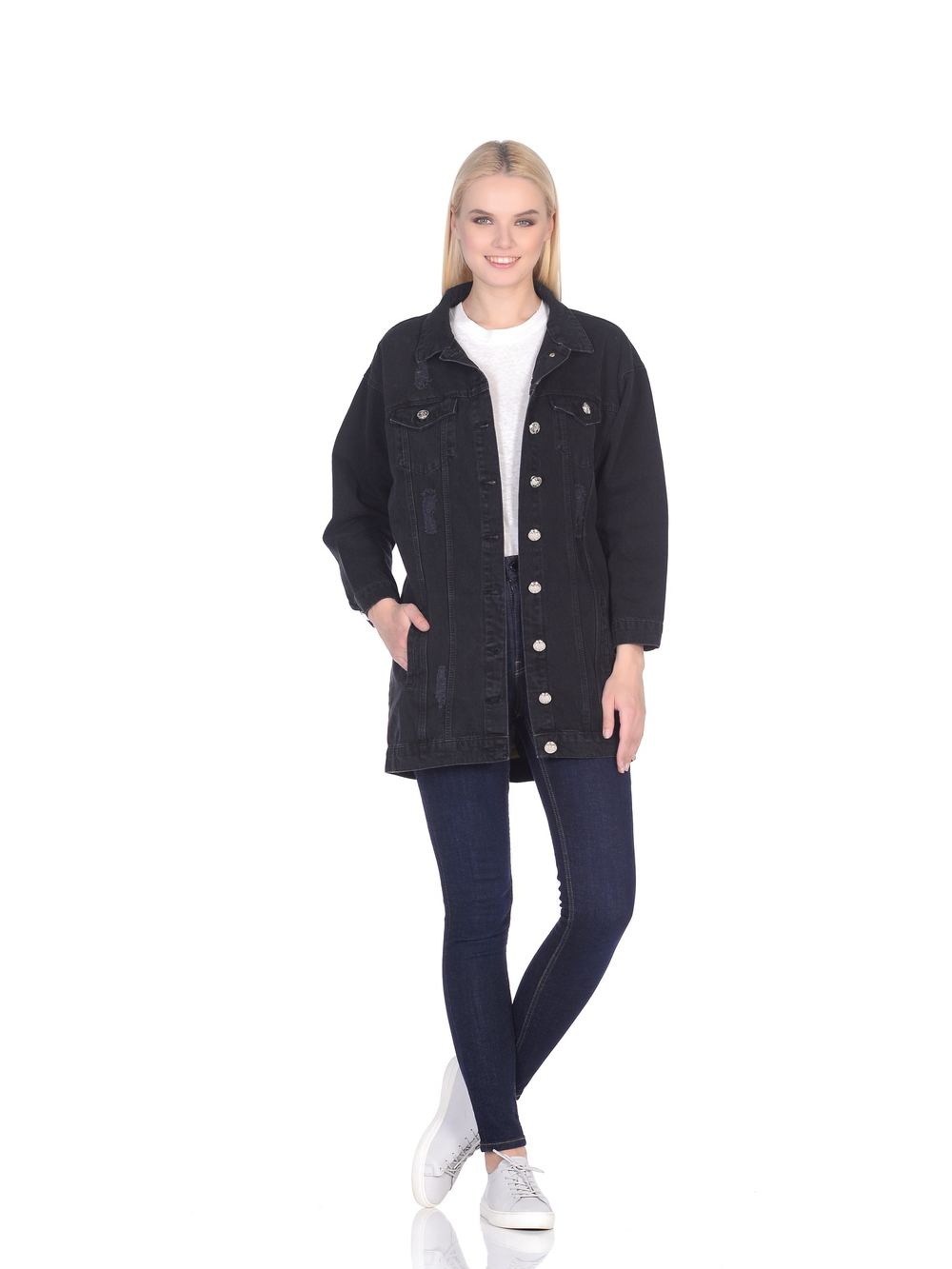 LIGVIANNI Джинсовая куртка Denim Jacket The Cougar in the Forest