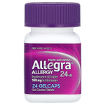 Allegra, Allergy 24H, 180 мг, 24 капсулы