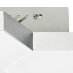 750074 Люстра потол FAVO LED-35W 1680LM Серебро 4000K