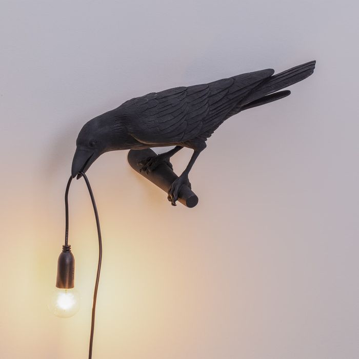 Настенный светильник Seletti Bird Black Looking 14737