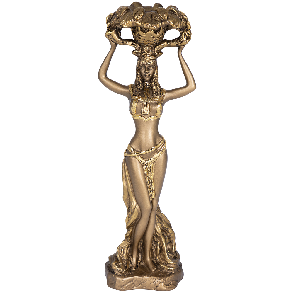 Подсвечник Цветок Египта Бронза