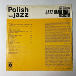 Винтажная виниловая пластинка LP Jazz Band Ball Orchestra Tribute To Duke Ellington (Польша 1979)