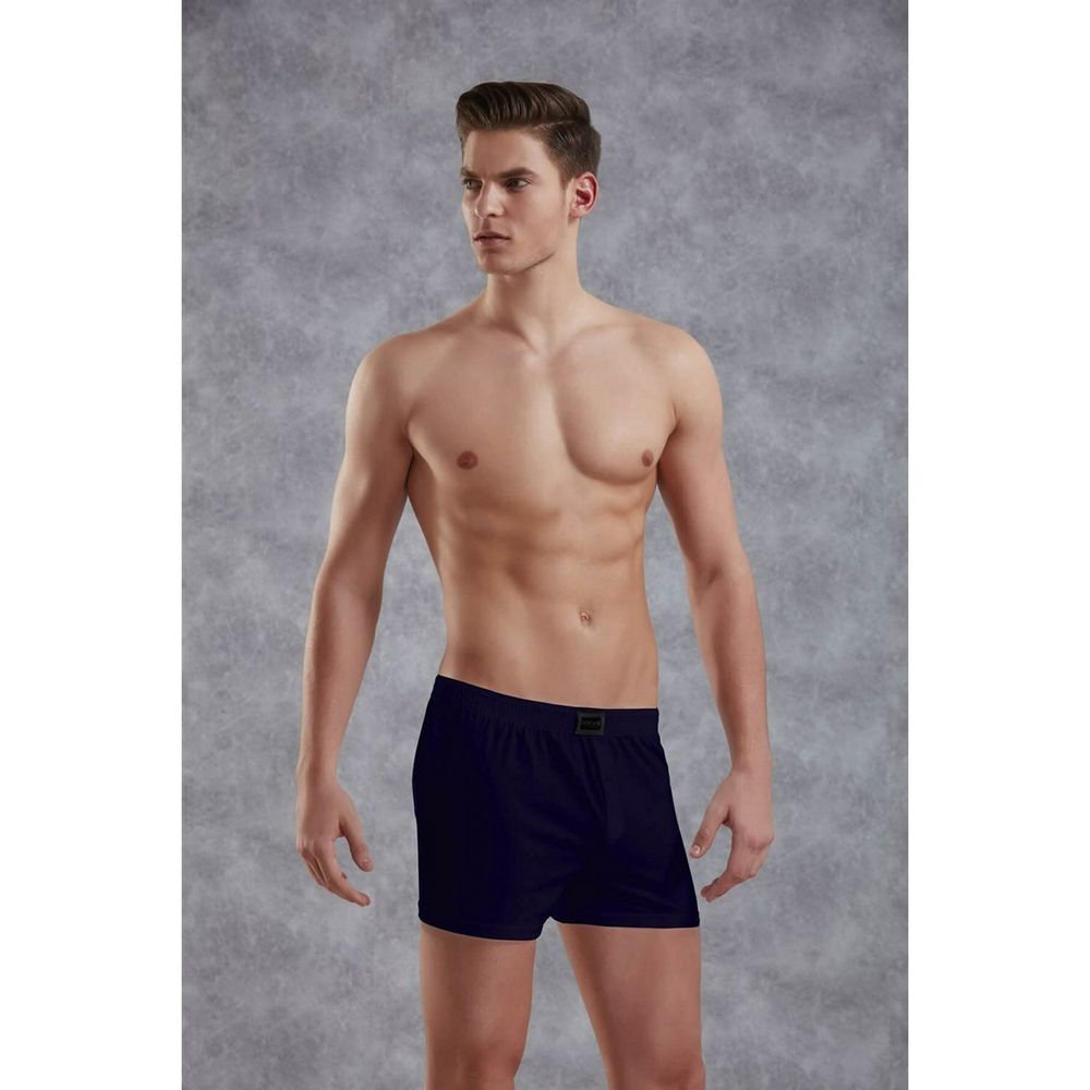 Мужские трусы боксеры хлопковые темно-синие Doreanse 1511