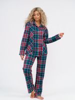 852 Пижама "Зеленая клетка" SveTekst (Акция)