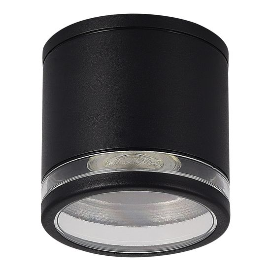 SL9009.402.01 Светильник уличный потолочный ST-Luce черный/белый GU10 1*50W TUBO