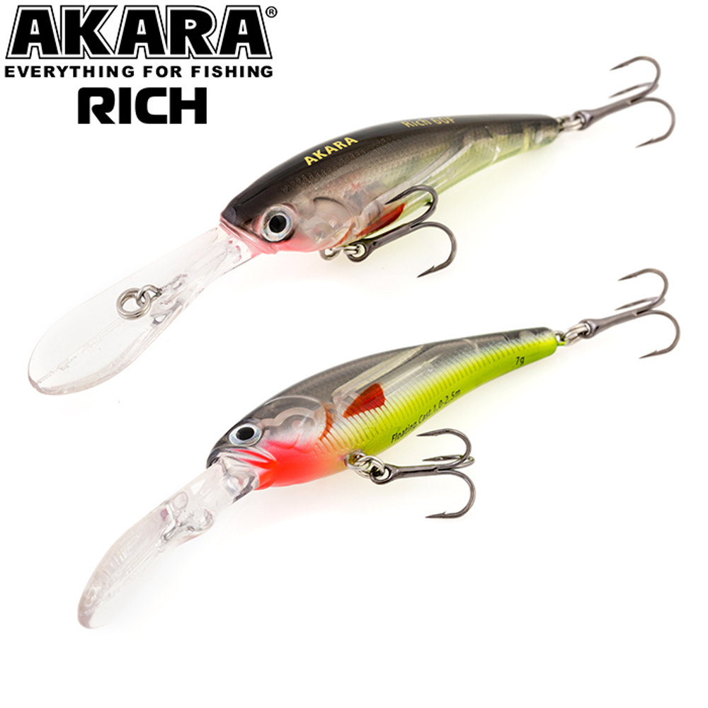 Воблер Akara Rich 60F 7,0 гр. (1/4 oz 2,4 in) A42