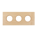 Рамка 3-х постовая, скрытый монтаж, Шедель Форест, дерево, цвет светлый бук BF7-630-110