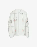 Рубашка Soeurs с Цветочными Мотивами / CrissCross Flowers Long Sleeve белая