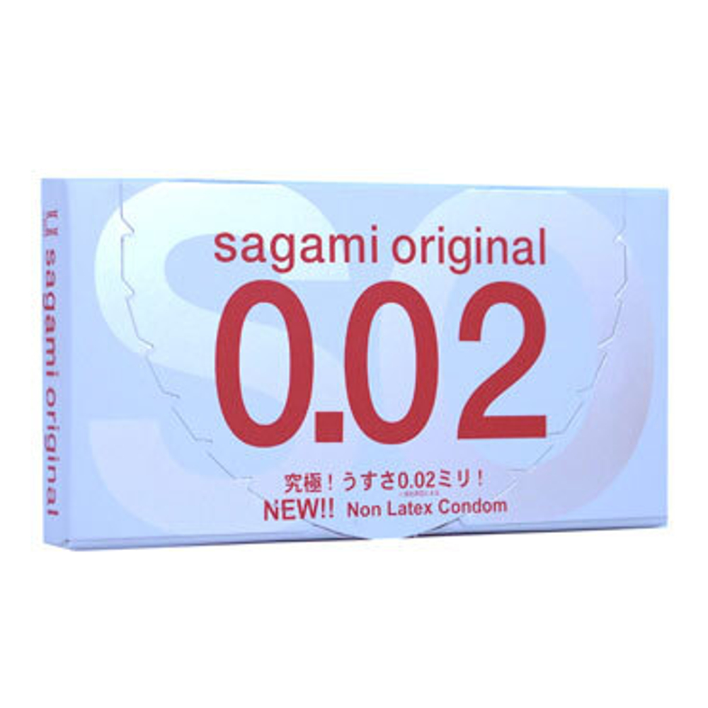 Презервативы Sagami Original 0.02 полиуретановые № 2
