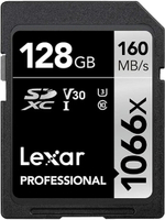 Lexar Professional  SDXC 128GB 1066x UHS-I U3 V30