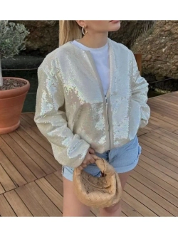 Куртка - бомбер летняя