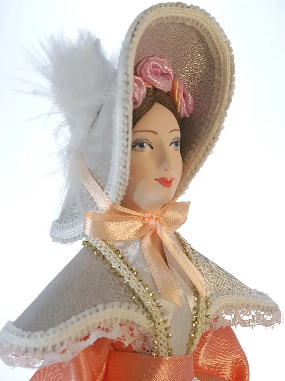 Кукла Барышня в летнем платье 19 века