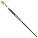 Кисть художественная проф. BRAUBERG ART CLASSIC, синтетика жесткая, овальная, № 12, длинная ручка, 200682